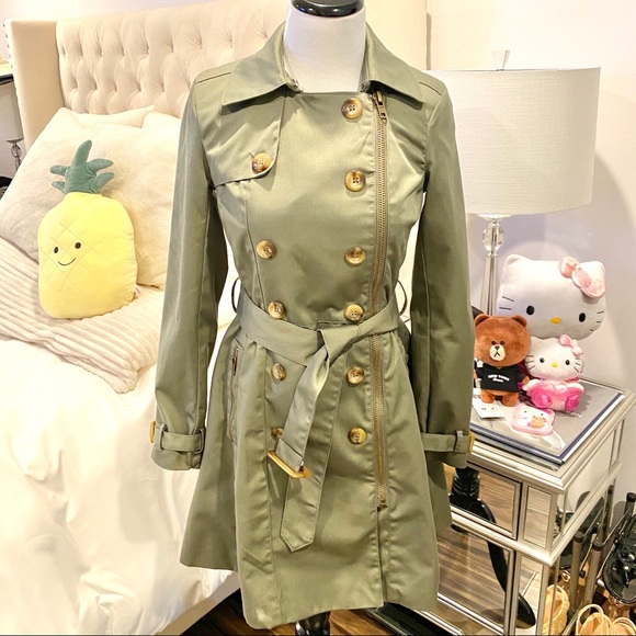 CoffeeShop Trench Coat - Picture 2 of 7